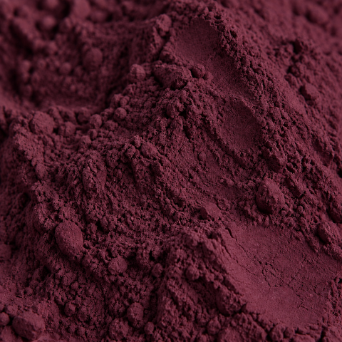 Alkanet powder close-up