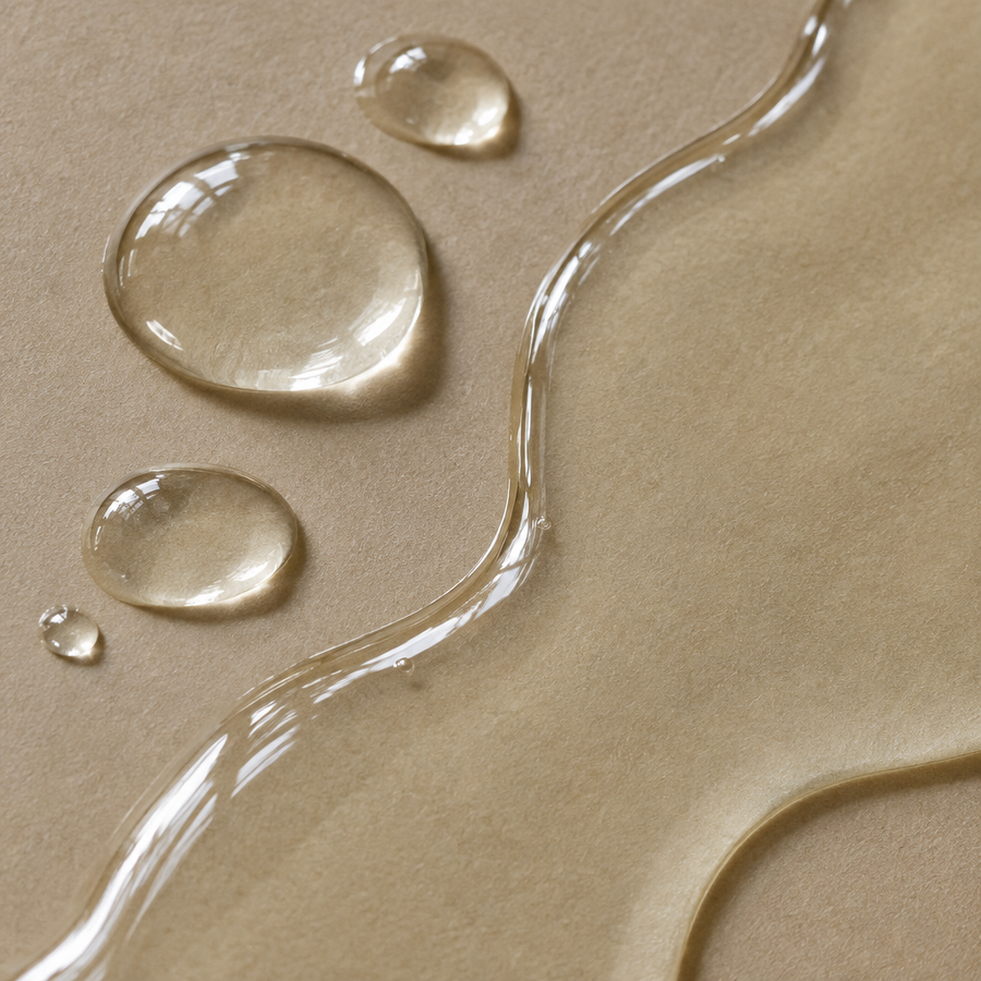 Squalene oil close-up
